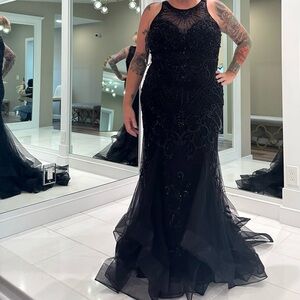 Ivonne D, mother of the bride dress. Brand new, with tags, size 14.